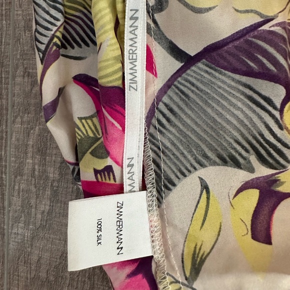 Zimmermann - 100% Silk Floral Shorts - Picture 5 of 8